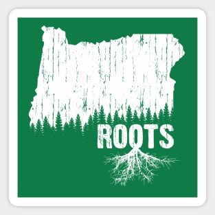 Roots - Oregon (Rustic) Magnet